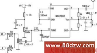 MAX2606 MP3Ƶת·