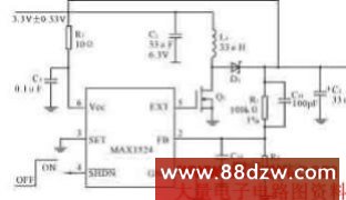基于MAX1524的DC-DC转换器设计