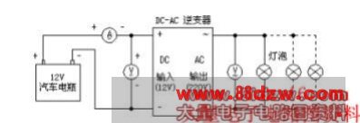 采用普通电源变压器的MOS场效应管逆变器