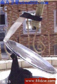 锅盖卫星接收天线制作 Satellite Antenna