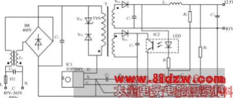 TOP204-单片开关电源原理及应用