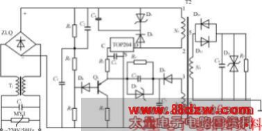 TOP204-单片开关电源原理及应用
