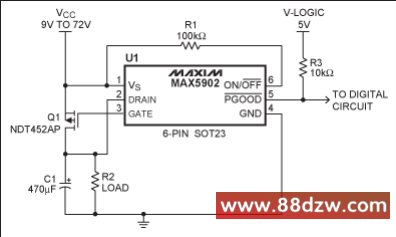 Figure 1. Standard circuit-breaker application.
