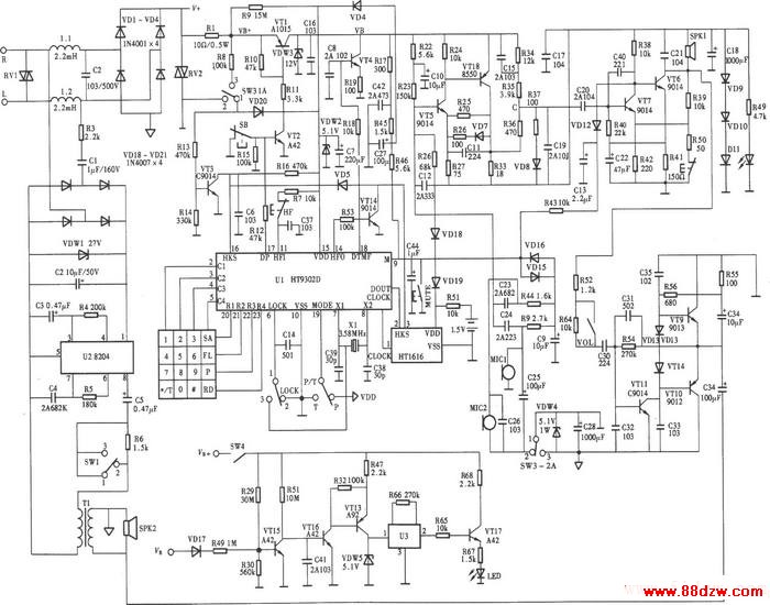 HA399(9)P/TDL-LCD͵绰·