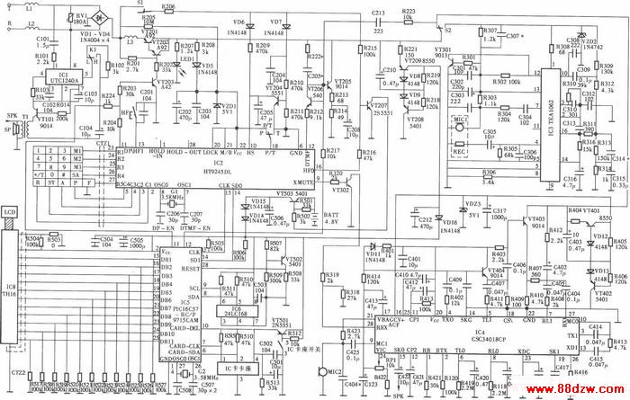 HA8188(20)P/TSD(LCD) IC绰·