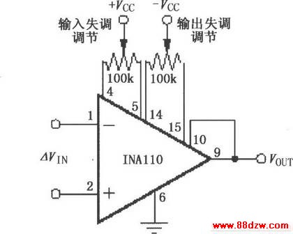 INA110ʧѹڵ·