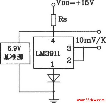 LM3911Ƭ¶ȿƼɵ·ɵӻ׼Դµ·