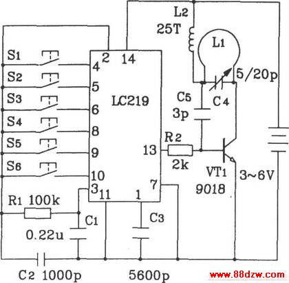 LC219/220Aξߵңط䡢Ӧ<a target="_blank" href="http://www.88dzw.com/" class="UBBWordLink">·ͼ</a>